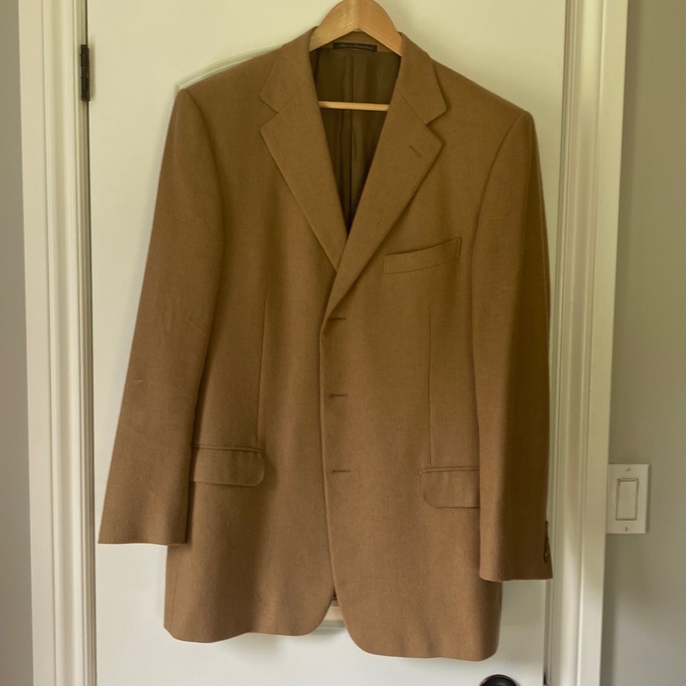 Flawless camel hair jacket 46l